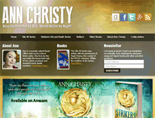 Tablet Screenshot of annchristy.com